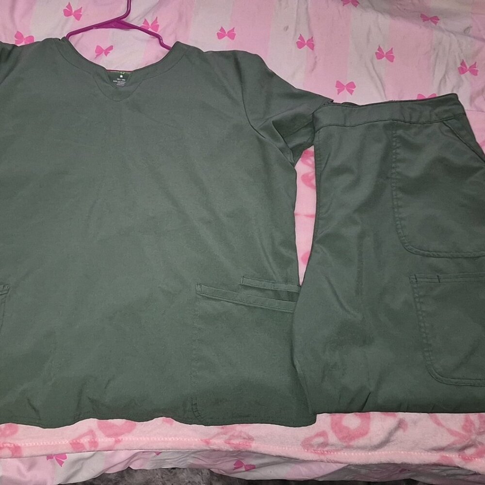 Green Scrub Pants